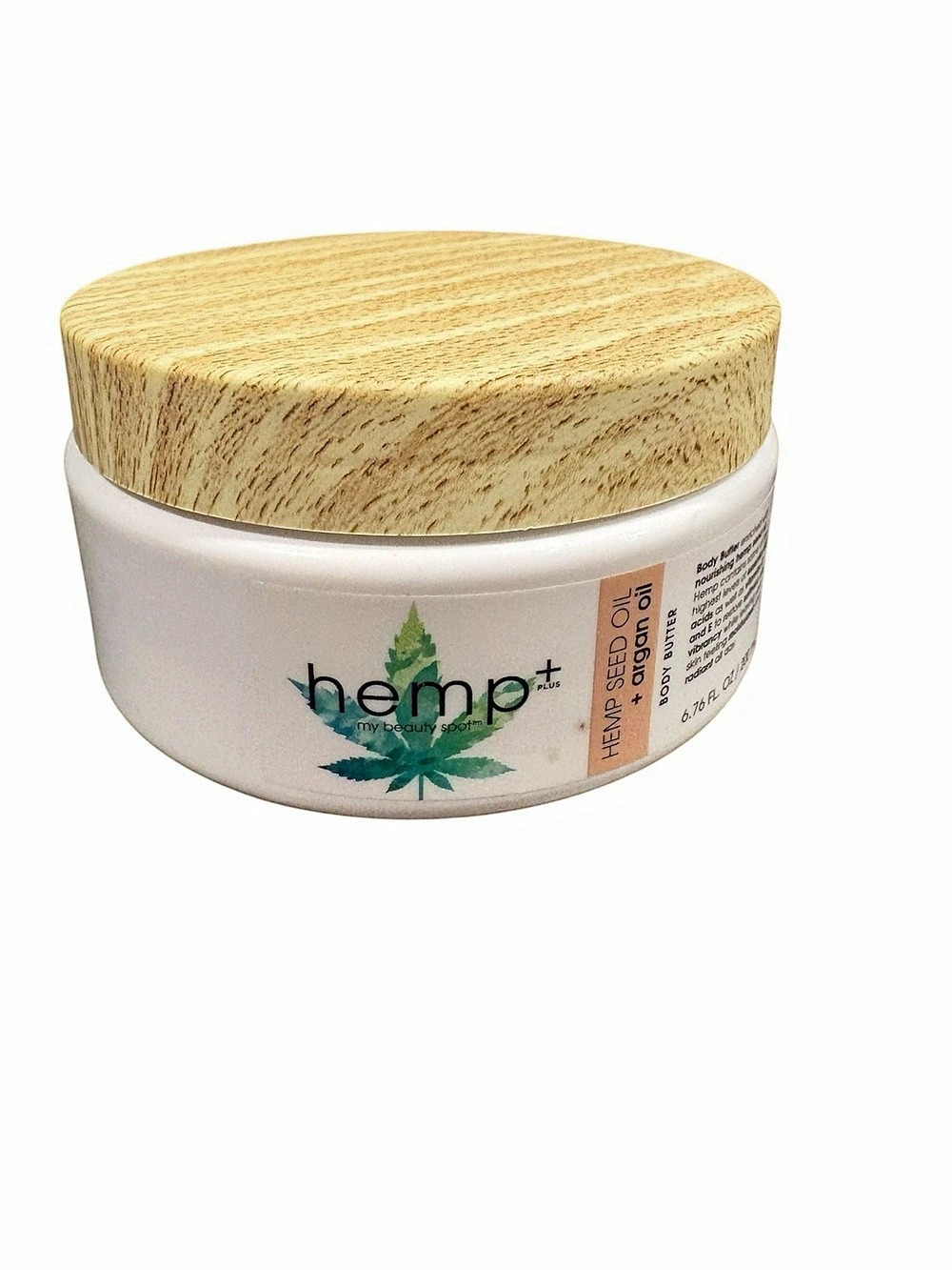 hemp+ Seed Oil + Argan Oil Body Butter Body Butter 6.76 oz NWT